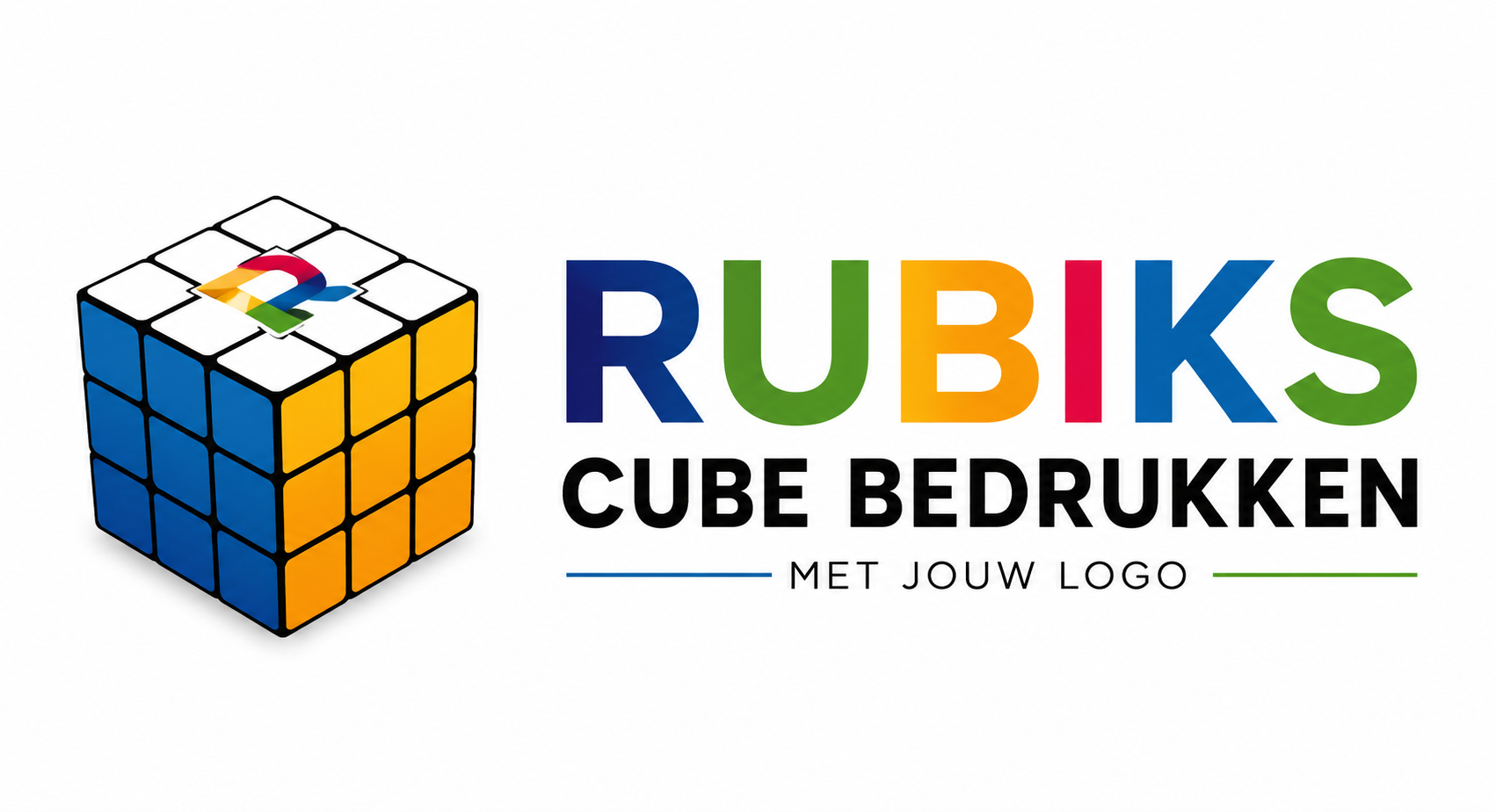 Rubiks Cube bedrukken met logo | gepersonaliseerde puzzelkubus
