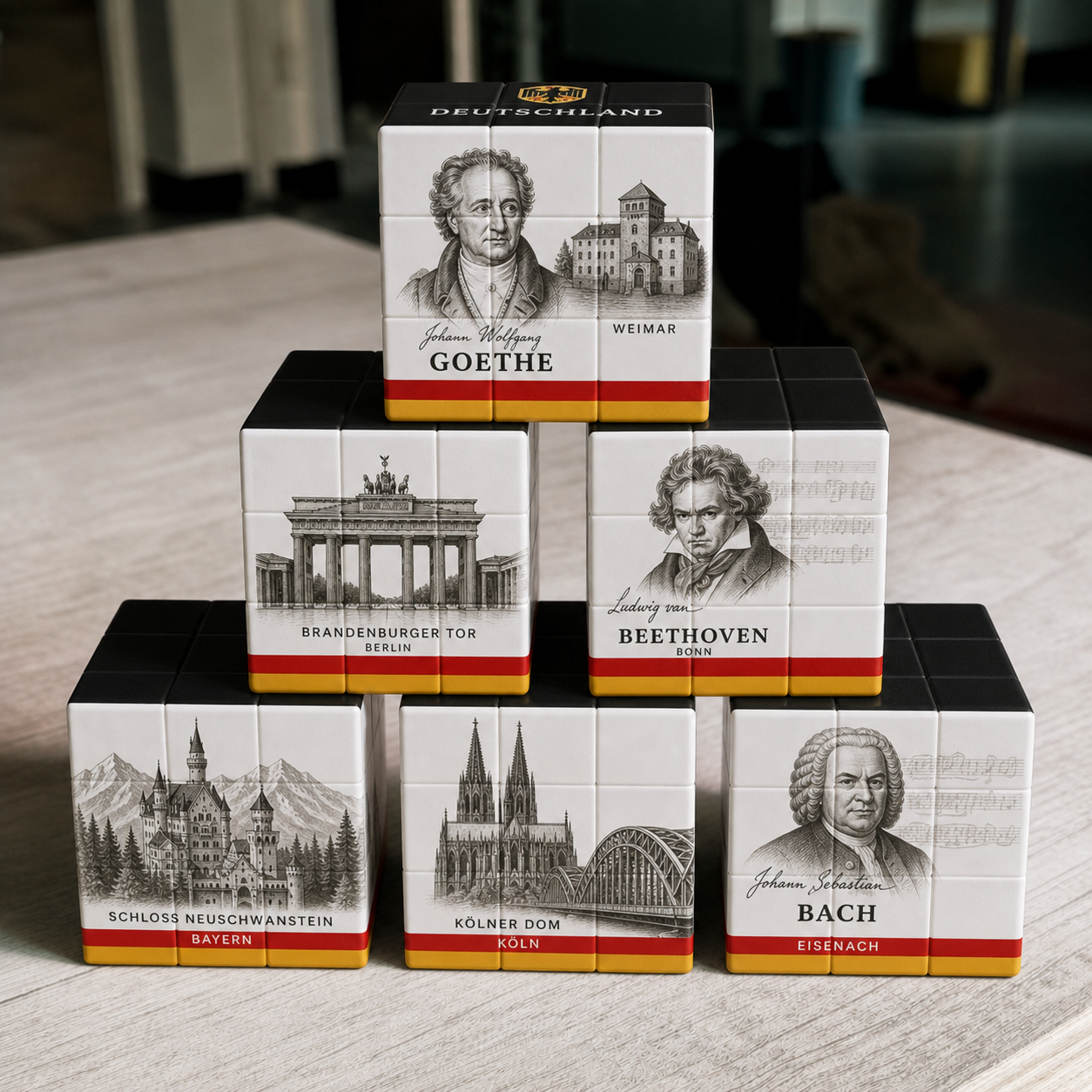 Originele Rubik's Cube bedrukken