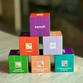 3x3 Rubiks Cube bedrukken met logo