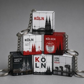 3x3 Rubiks Cube sleutelhanger bedrukken met eigen logo