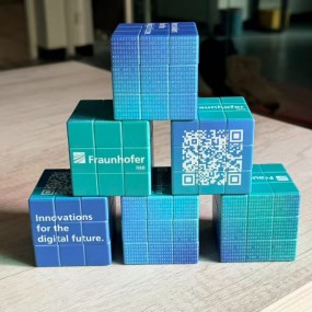 3x3 Rubik's Cube bedrukken met logo