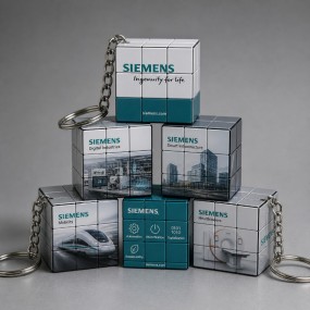 3x3 kubus sleutelhanger bedrukken – promotieartikel op ...
