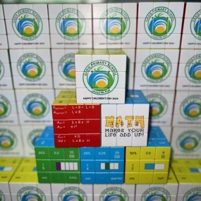 Originele 3x3 Rubiks Cube met logo | Full colour bedruk...
